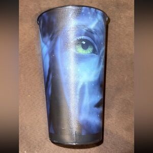 Blue and Black Avatar Movie Theater souvenir cup